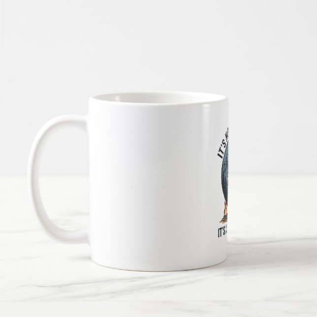 Mug Ours figure paternelle drôle design vectoriel de c (Gauche)