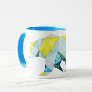 Mug Ours géométrique