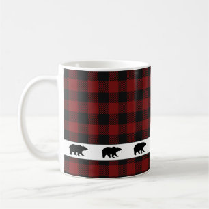 Mug Ours Grizzli Plaid Rustique Buffalo