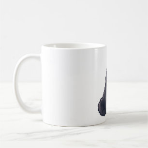 Mug Ours noir Délice � joli Art animal