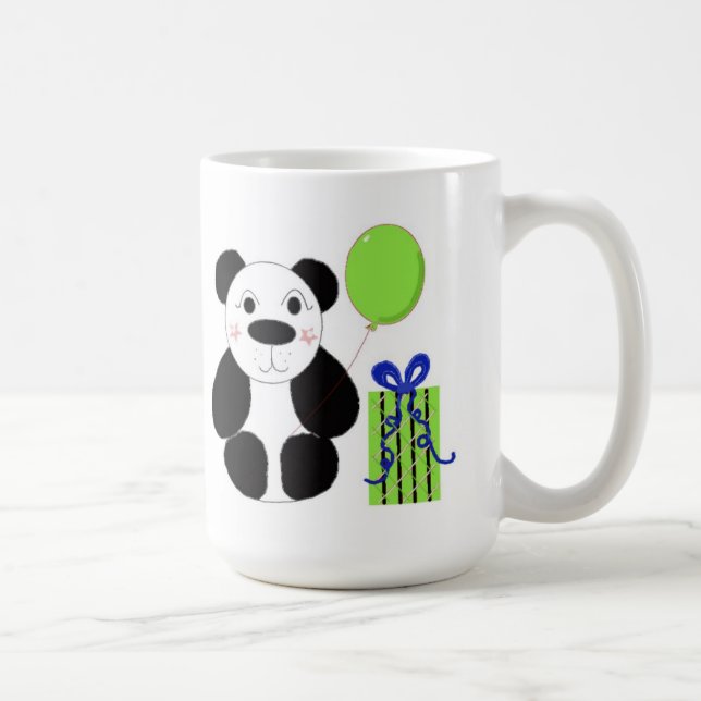 Mug Ours Panda avec Ballon Vert (Droite)