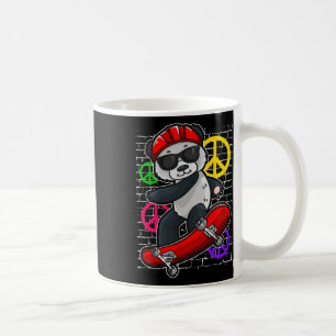 Mug Ours Panda Cool En Skateboard 