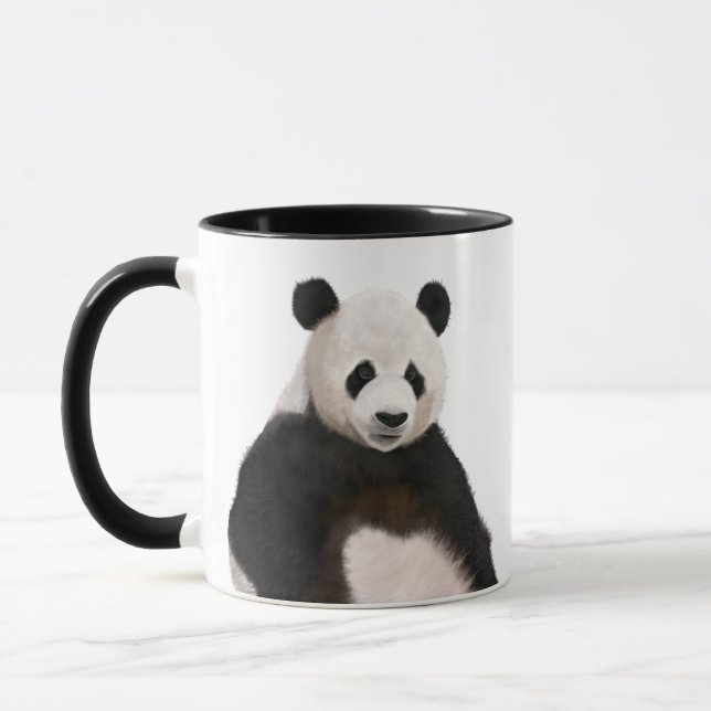 Mug Ours Panda Fluffé Cute (Gauche)