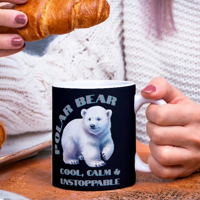 Mug Ours Polaire Cool Calme et imparable (Créateur téléchargé)