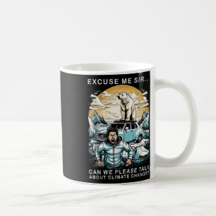 Mug Ours polaire drôle changement climatique Protectio