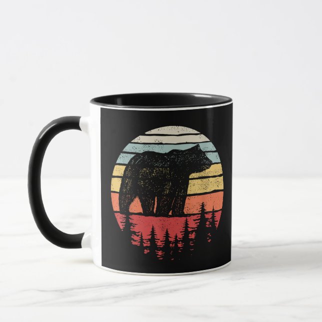 Mug Ours Retro vintage (Gauche)