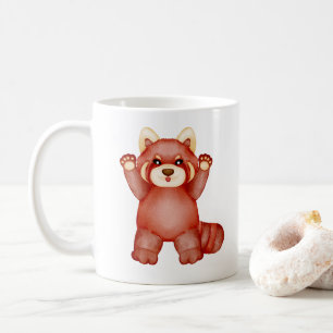 Mug Ours Rouge Mignon – Tasse de Café Ourson Adora