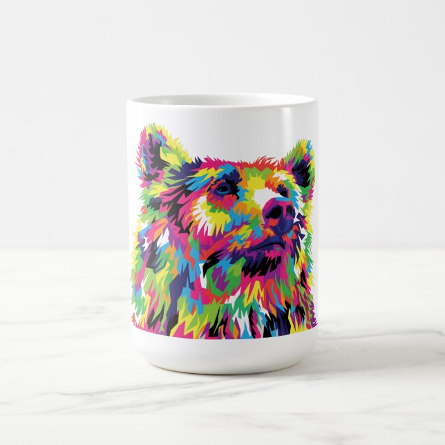Mug Ours Spirit Animal Pop Art (Centre)