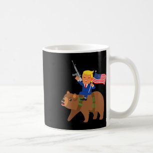 Mug Ours Trump Pistolet Merica Élection Donald Républi