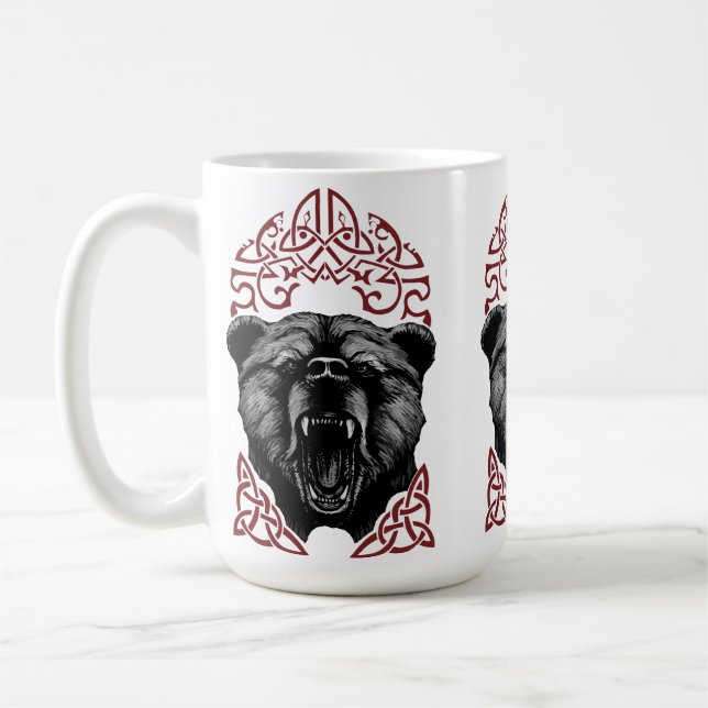 Mug Ours Viking Rugissant (Gauche)