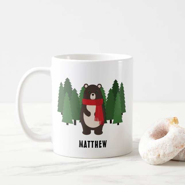 Mug Ours Woodsy (Avec donut)