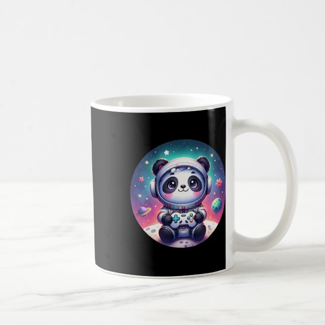 Mug Out Of This World Gamer Panda Bear Astronaut Gamin (Droite)