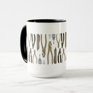 Mug Outils à main pour électricien