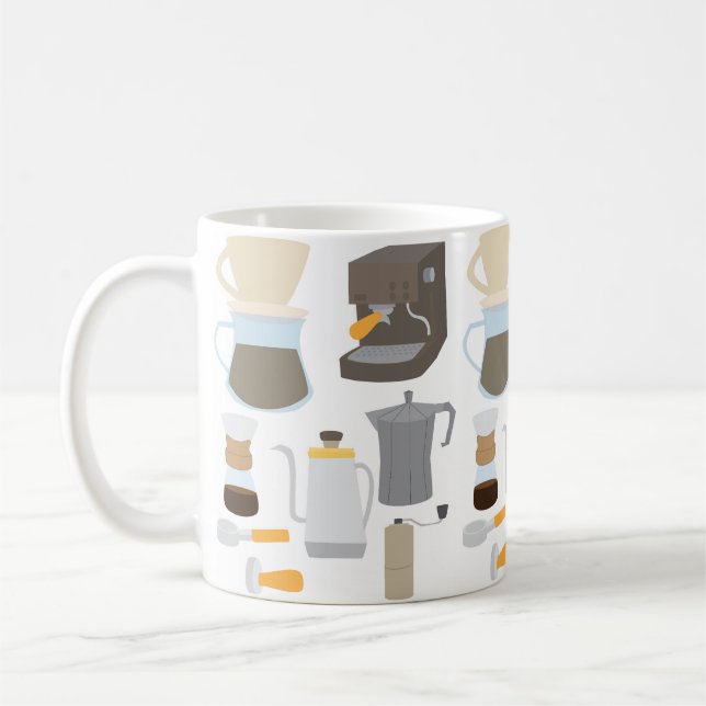 Mug Outils de machine à café (Gauche)