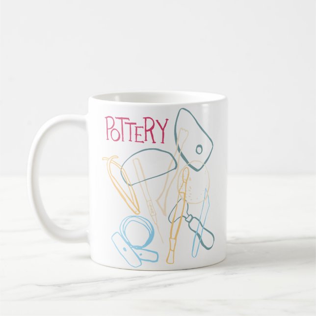 Mug Outils de poterie (Gauche)