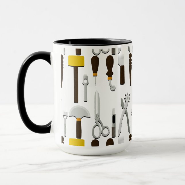 Mug Outils de travail du cuir (Gauche)