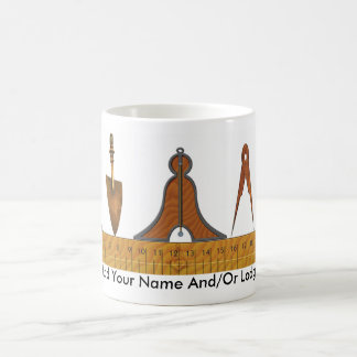 Mug Outils de travail du franc-maçon