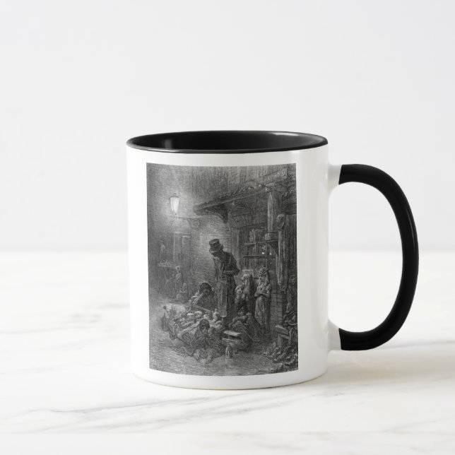 Mug Outre du Billingsgate, vue d'allée de herse (Droite)
