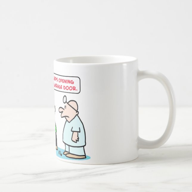 Mug ouvert de porte de garage de stimulateur fermé (Droite)