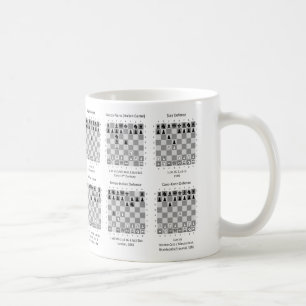 Mug Ouvertures d'échecs populaires