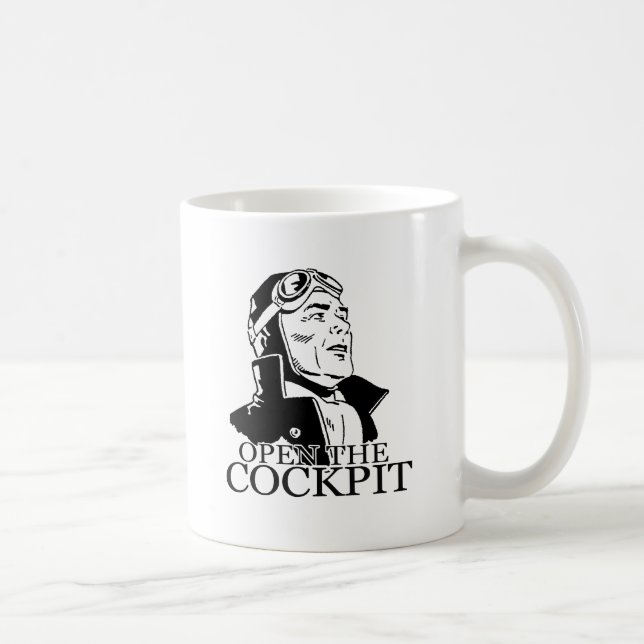 Mug Ouvrez le cockpit (Droite)