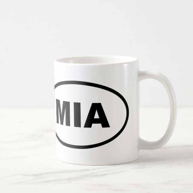 Mug Oval Miami MIA (Droite)