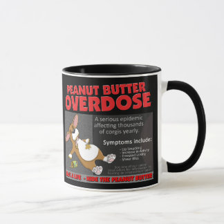 Mug Overdose de PB de corgi