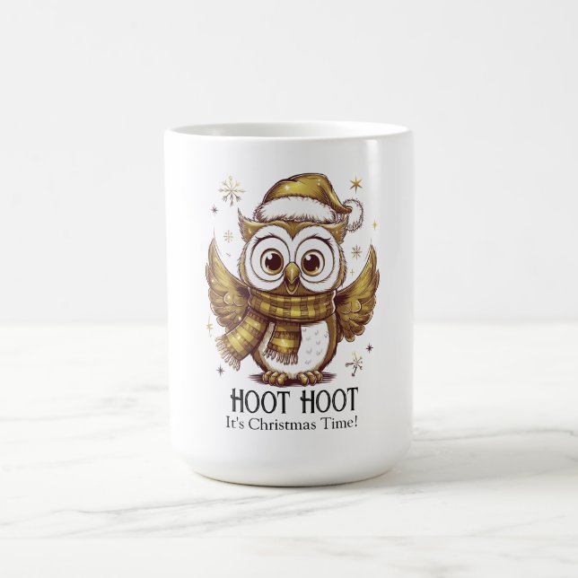 Mug Owl Be Home pour Noël (Centre)