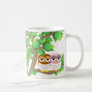 Mug Owls in tree
