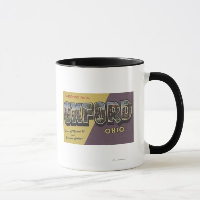 Mug Oxford, Ohio - Miami U & Western College (Droite)