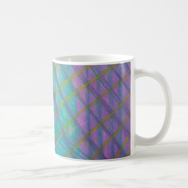 Mug P34 Art Abstrait Coloré Unique (Droite)