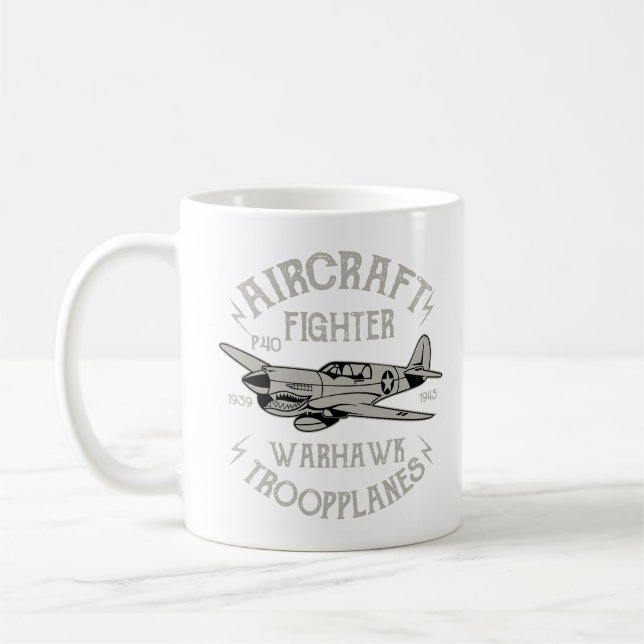 Mug P40 Aéronefs (Gauche)