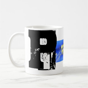 Mug P Cool de monogramme typographique