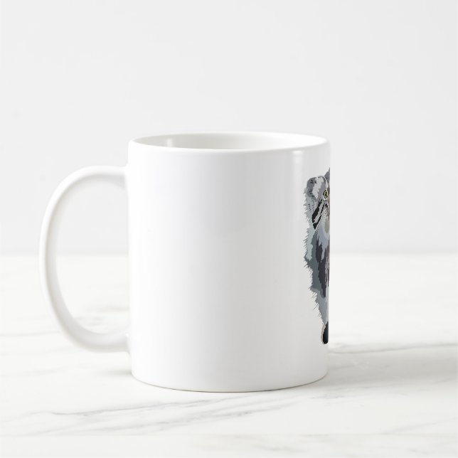 Mug P est pour Pallas Cat (Gauche)