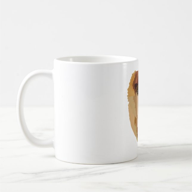 Mug P est pour Proboscis Monkey (Gauche)