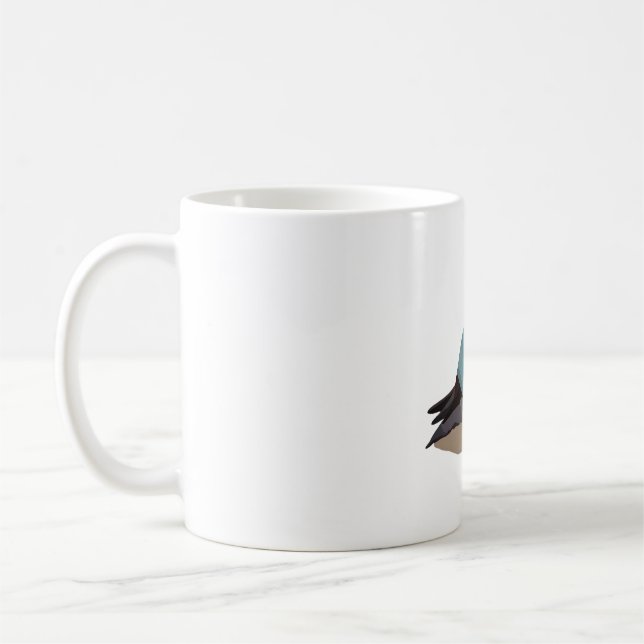Mug P est pour Puffin (Gauche)