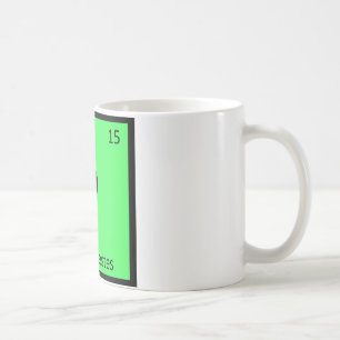 Mug P - Peloneuestes Dinosaur Chimie Tableau Périodiqu