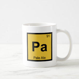 Mug Pa - Chimie de la bière Pale Ale Tableau périodiqu