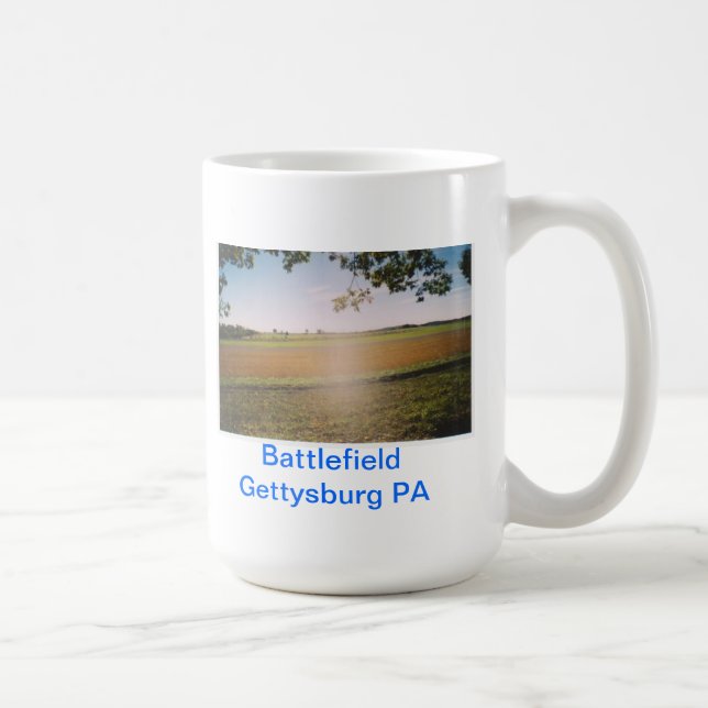 Mug PA de Gettysburg de champ de bataille (Droite)