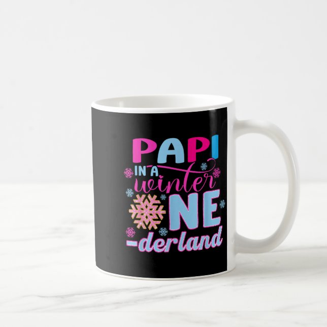 Mug Pa In A Winter Onederland Bday Girl Sweet Snowflak (Droite)