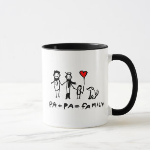 Mug Pa + Pa = Famille