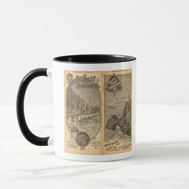 Mug Pacific Coast Steship Company 2 (Gauche)