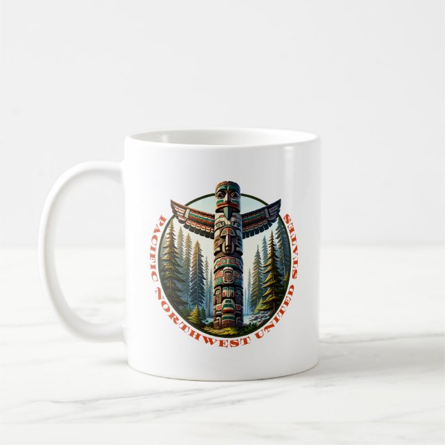 Mug Pacifique Nord-Ouest des États-Unis (Gauche)