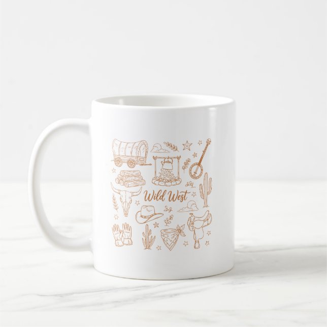 Mug Pack de Cowboy Occidental (Gauche)