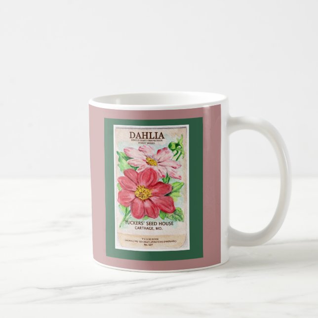 Mug Pack de semences Dahlia (Droite)