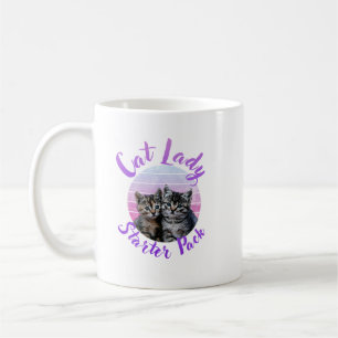 Mug Pack d'entrée pour dame de chat