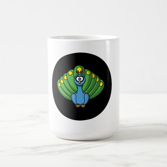 Mug Pacock (Centre)