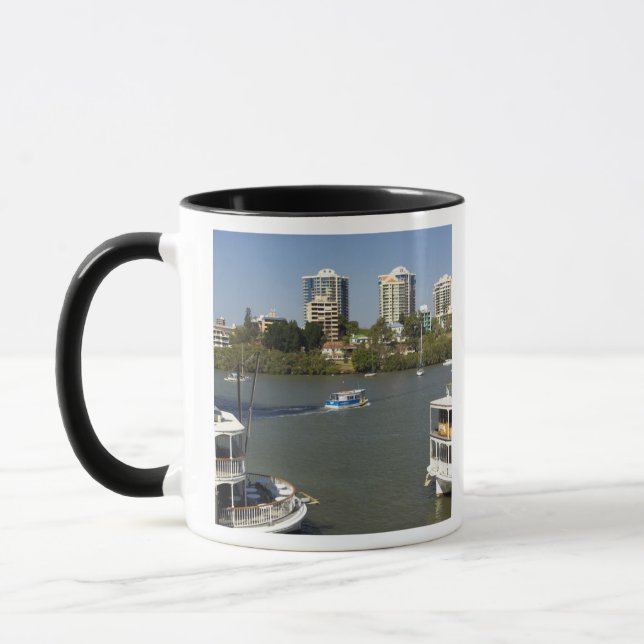 Mug Paddle Steamers, Brisbane River, Brisbane, (Gauche)
