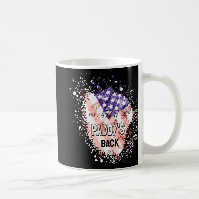 Mug Paddy's Back Funny Trump1 (Droite)