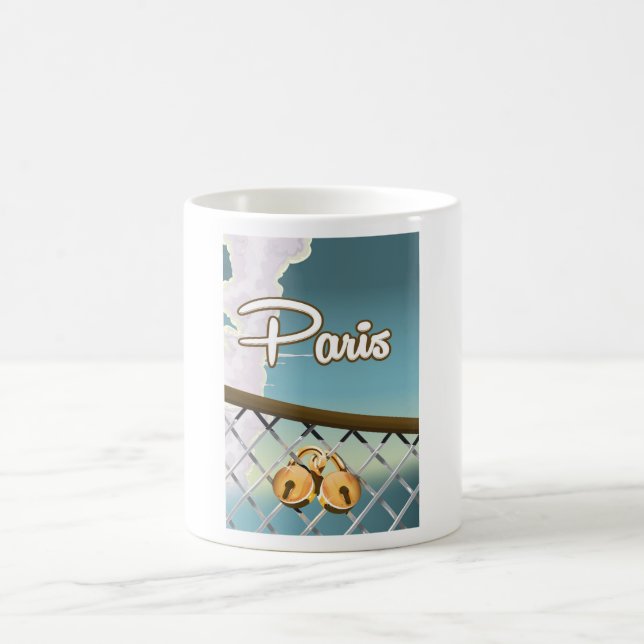 Mug Padlocks Paris love (Centre)